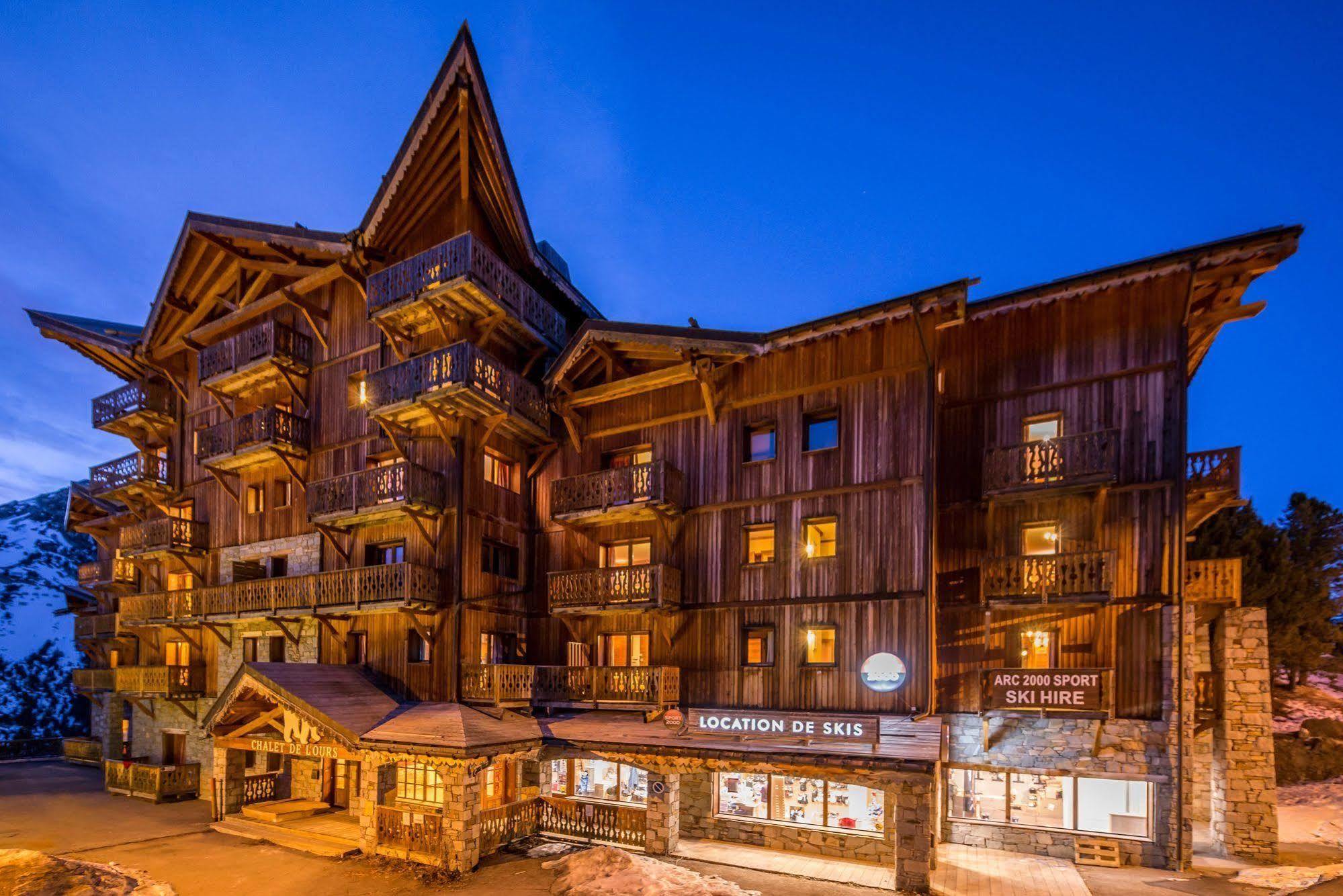 Chalet De L'Ours Les Arcs  Exterior foto